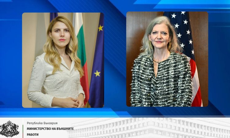 Министър Петрова обсъди присъединяването на България към Програмата на САЩ за безвизово пътуване с подсекретаря по политическите въпроси в Държавния департамент Алисън Хукър